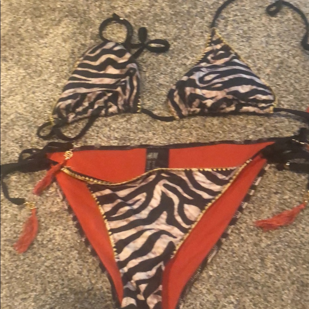 Zebra bikini